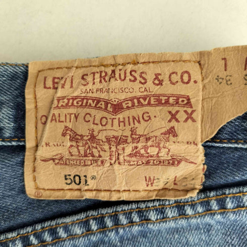 リーバイス Levis 00s 00501-0114 裏092刻印 ユーロリーバイス ボタンフライ デニムパンツ メンズ  36×34